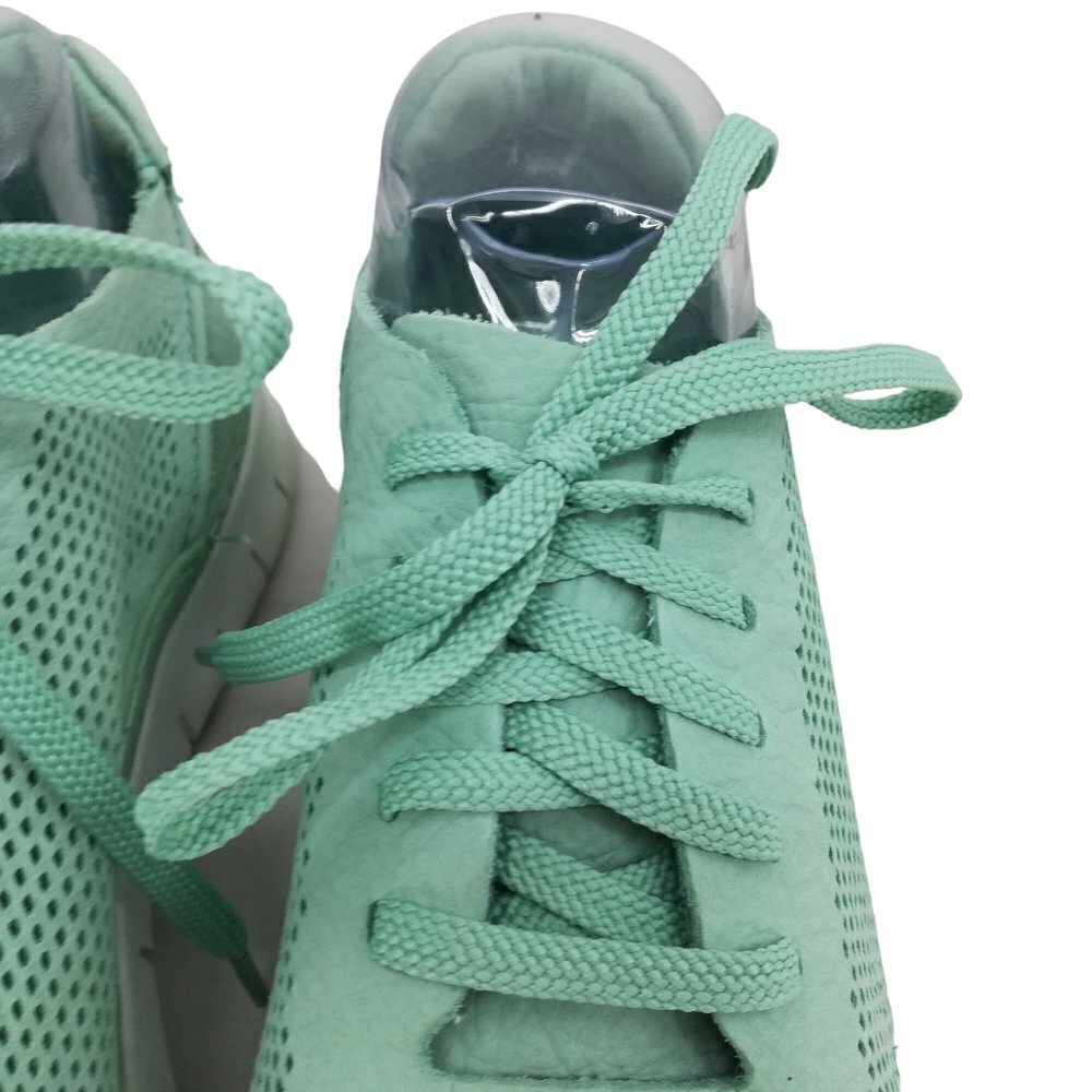 Vionic Joey Fresh Green Nubuck Leather Low Top Sneakers Size 8.5 Comfort Walking - Picture 5 of 11